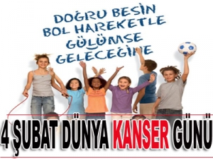 4 ŞUBAT D&Uuml;NYA KANSER G&Uuml;N&Uuml;
